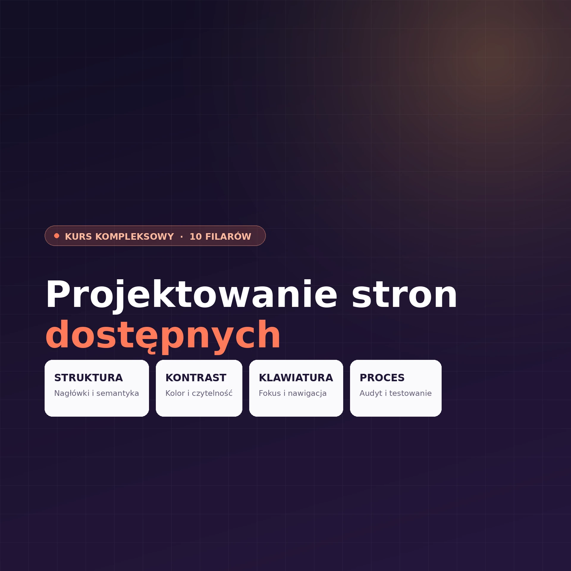 Projektowanie dostępnych stron internetowych: 10 filarów